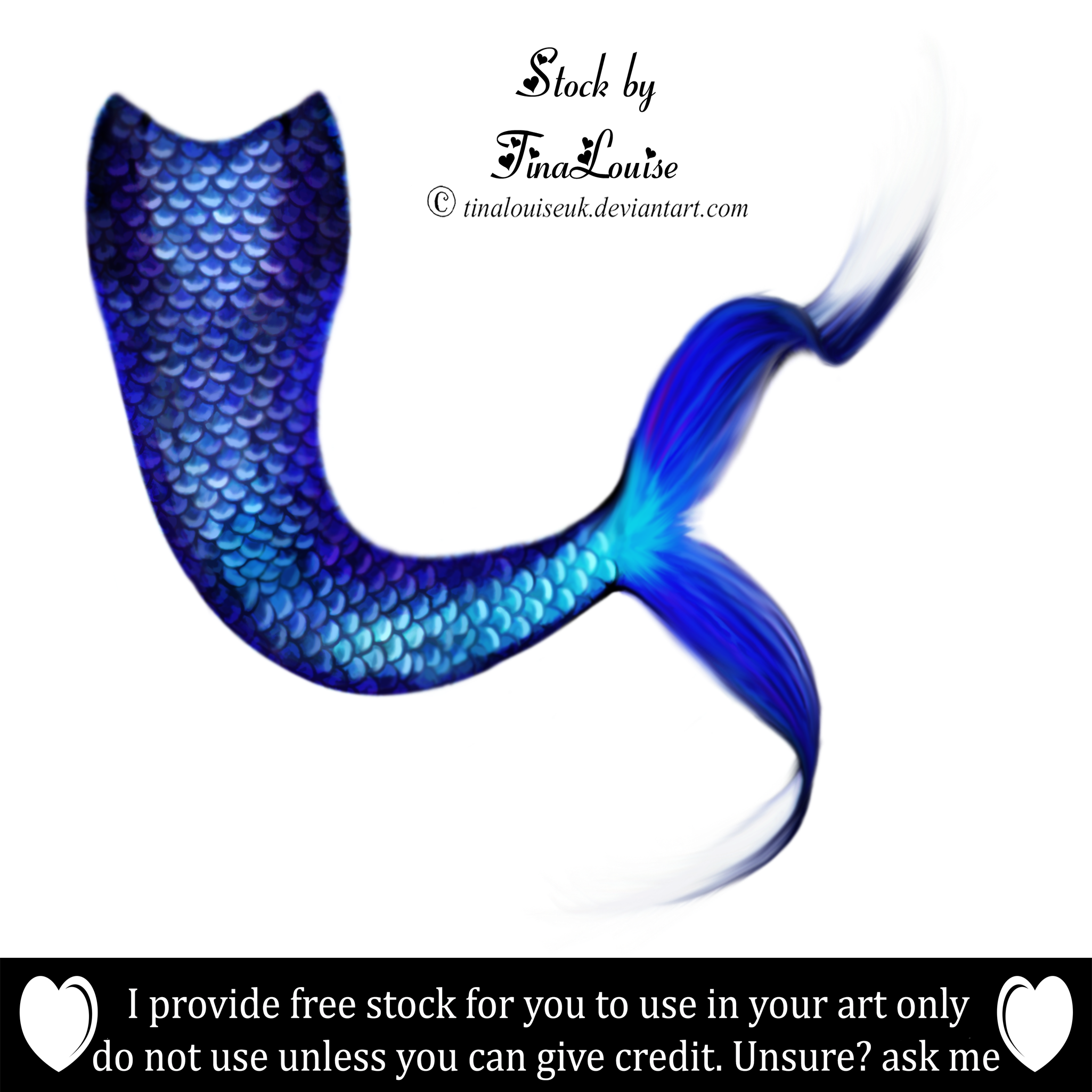 Dufferstyle 11 7 Painted Mermaid Tail By Tinalouiseuk - Mermaid Tail, Transparent background PNG HD thumbnail