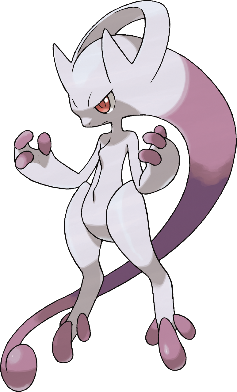 Mega Mewtwo.png - Mewtwo, Transparent background PNG HD thumbnail