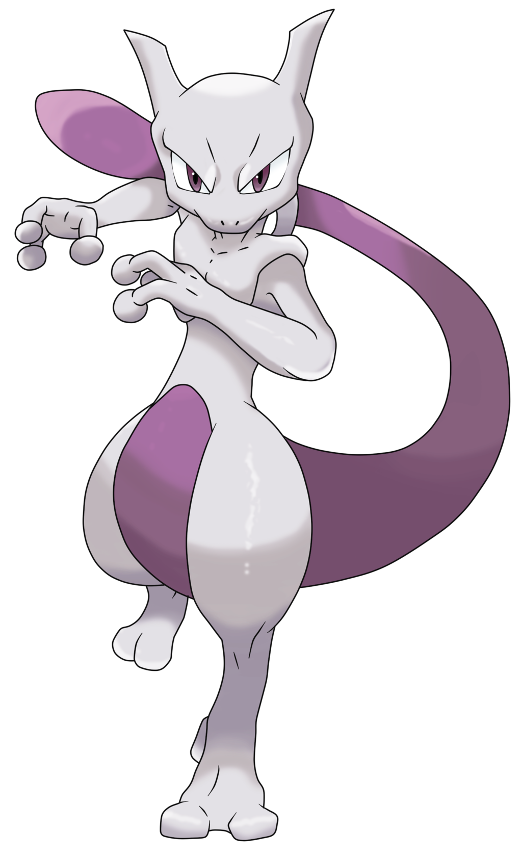 . Hdpng.com Mewtwo V1 By Waito Chan - Mewtwo, Transparent background PNG HD thumbnail