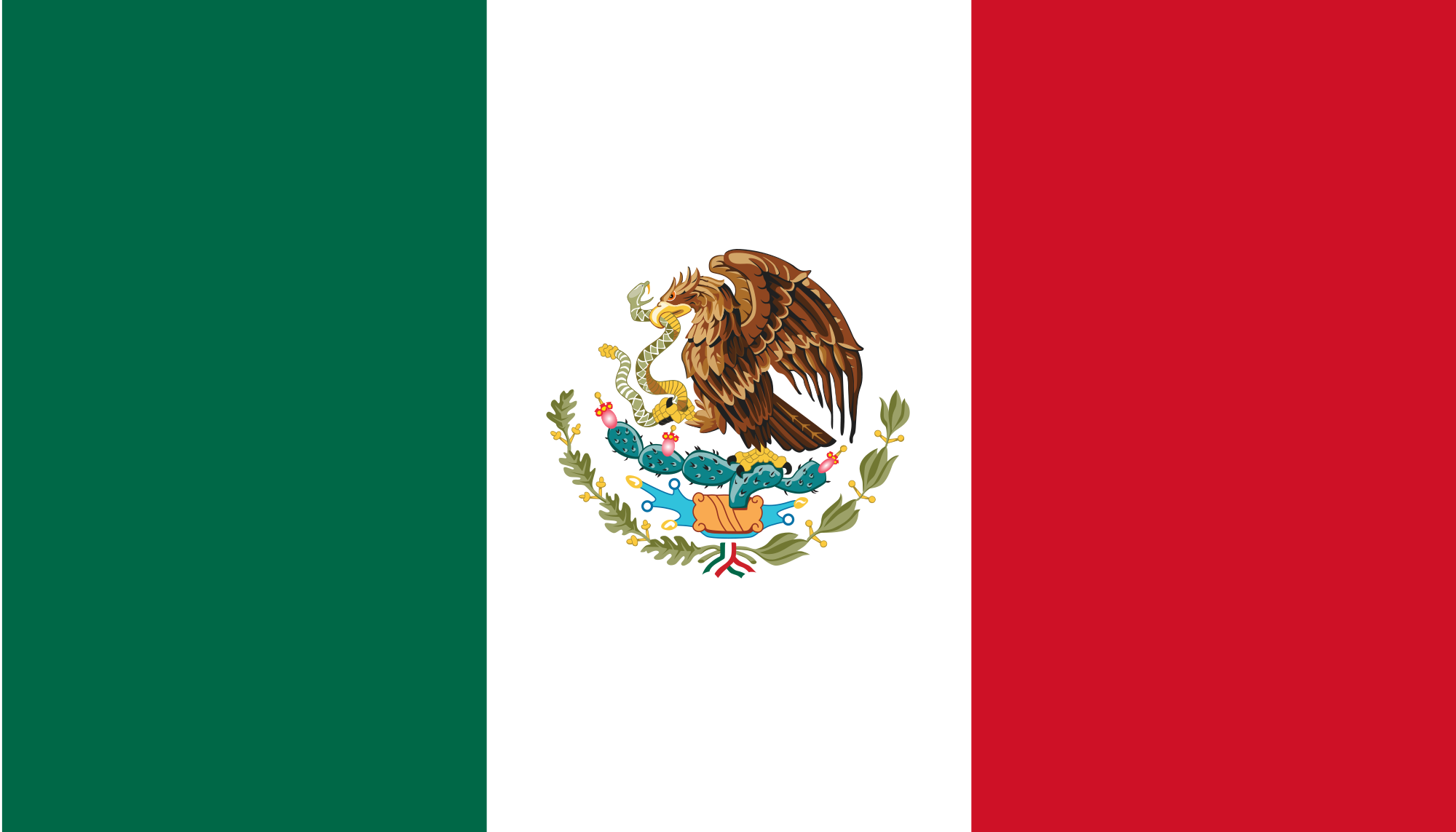 Mexico Flag.png - Mexican Flag, Transparent background PNG HD thumbnail
