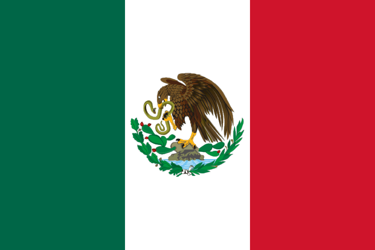 Flag Of Mexico #1 - Mexico, Transparent background PNG HD thumbnail