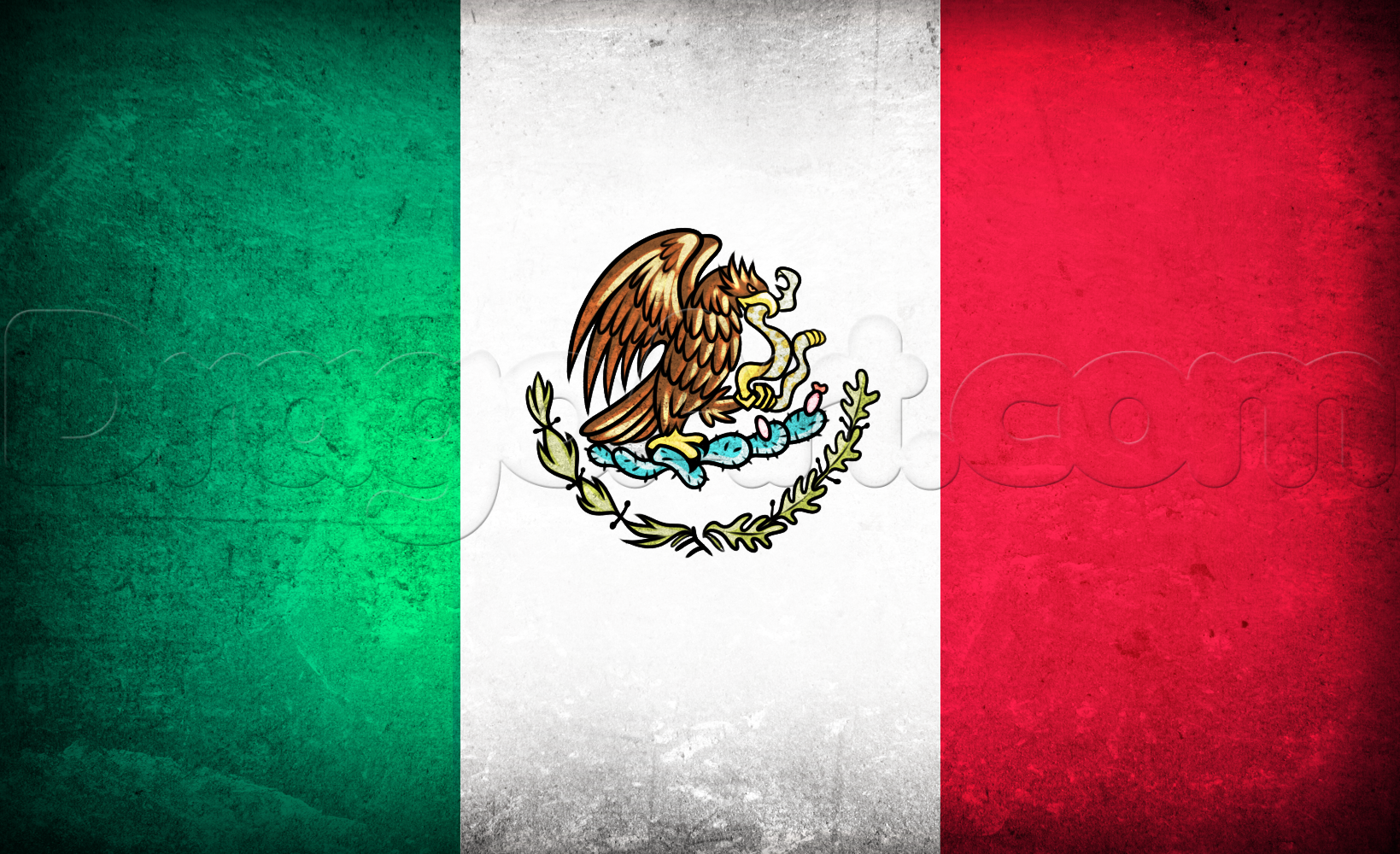 Mexico Flag Hd Wallpaper, Background Image - Mexico, Transparent background PNG HD thumbnail