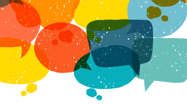 Different Coloured Speech Bubbles Reflecting French, Spanish And German Lessons At Secondary - Mfl, Transparent background PNG HD thumbnail