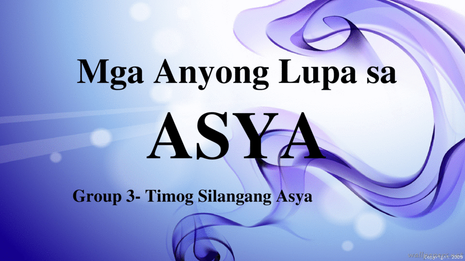 Anyong Lupa Sa Asya (Final)   Page 1 - Mga Anyong Lupa, Transparent background PNG HD thumbnail