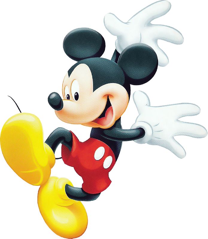 Life-size Mickey Dance Cardbo