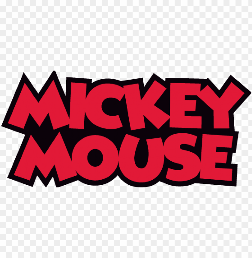 Mickey Mouse Logo Graphic, Mi