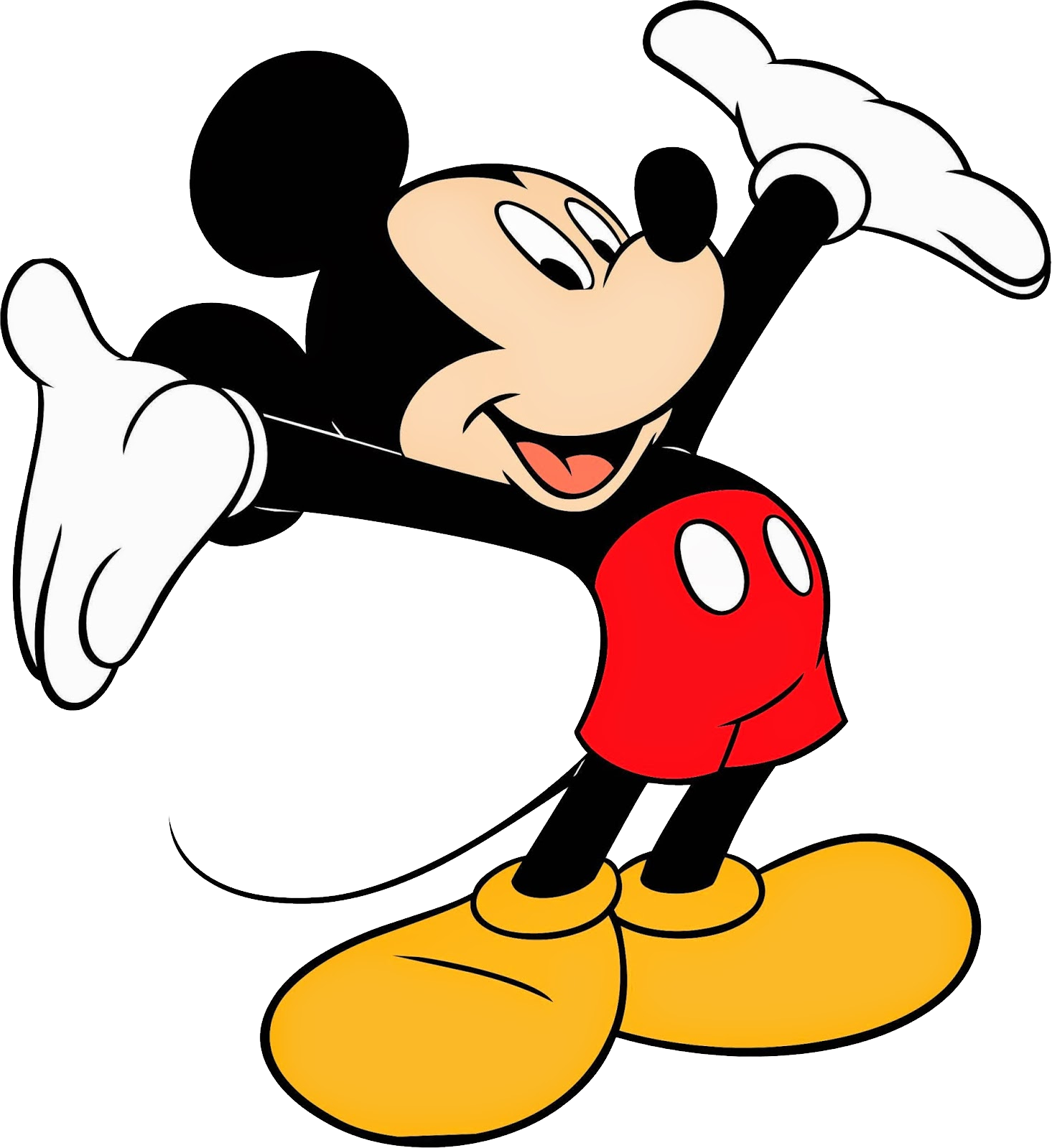 Download - Mickey Mouse, Transparent background PNG HD thumbnail