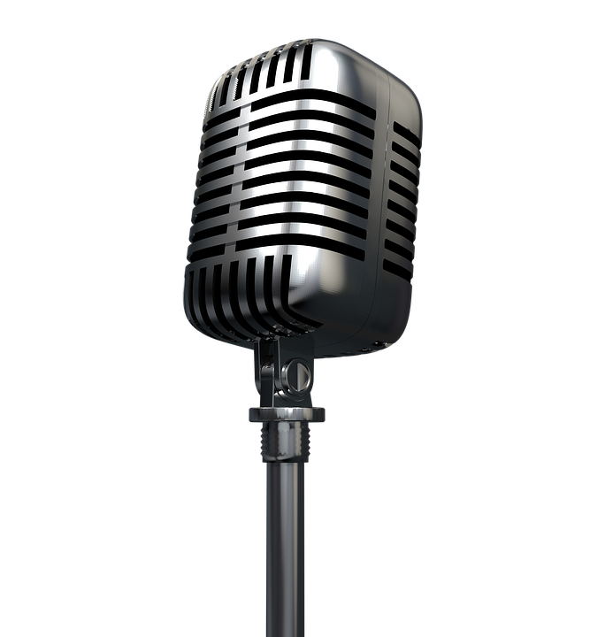 Microphone, Radio, Audio, Record, Podcast - Microphone, Transparent background PNG HD thumbnail