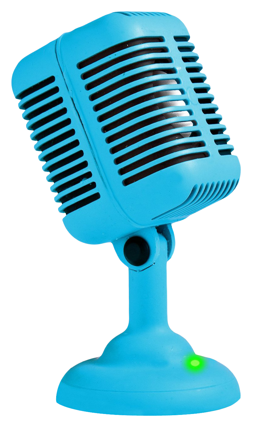 Podcast Microphone Png Image - Microphone, Transparent background PNG HD thumbnail