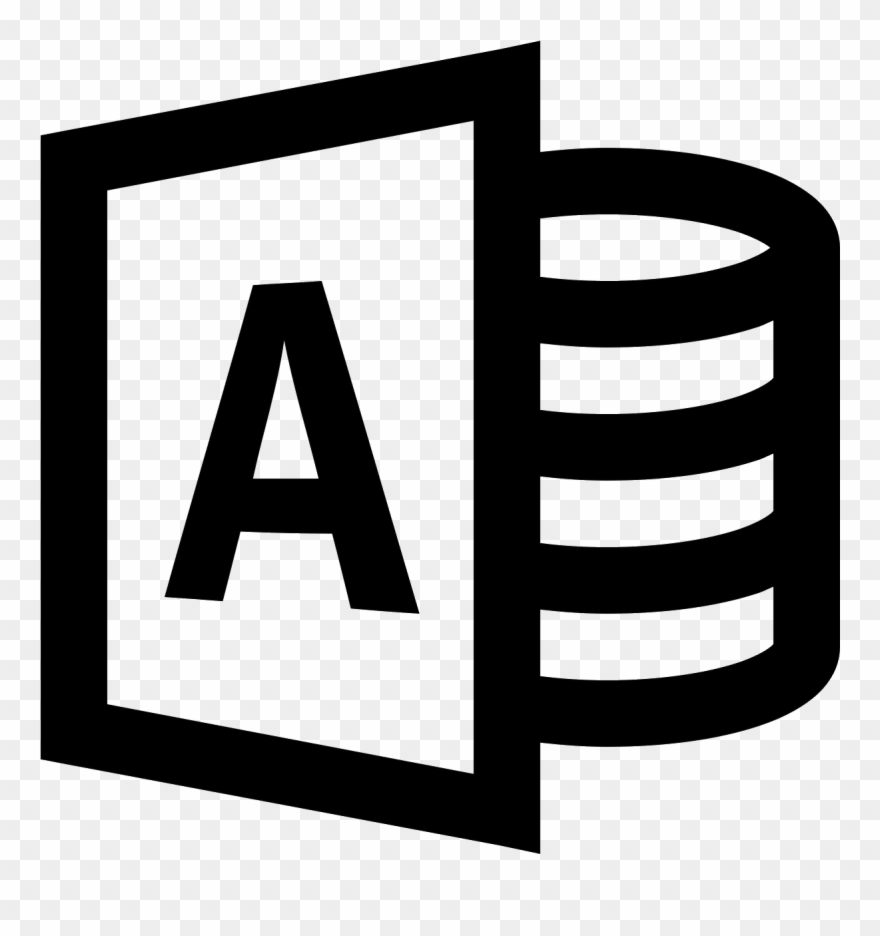 Microsoft Access Icon   Microsoft Powerpoint Icon Png Clipart Pluspng.com  - Microsoft Access, Transparent background PNG HD thumbnail