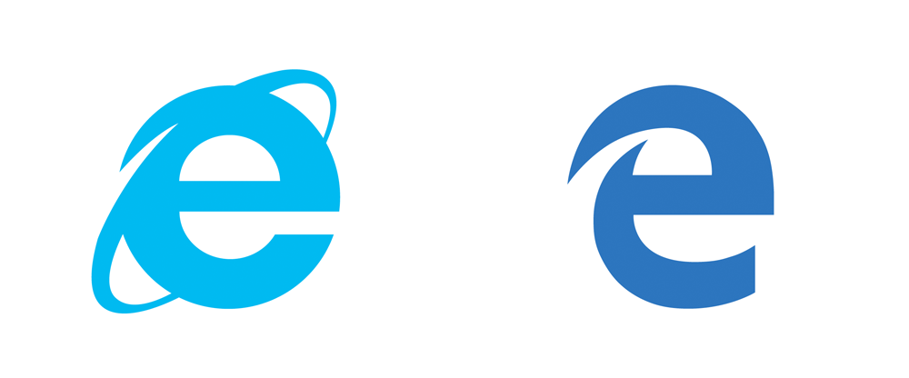Brand New: New Logo For Microsoft Edge - Microsoft Edge, Transparent background PNG HD thumbnail