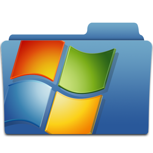 Backup, Folder, Microsoft, Windows Icon. Download Png - Microsoft Windows, Transparent background PNG HD thumbnail