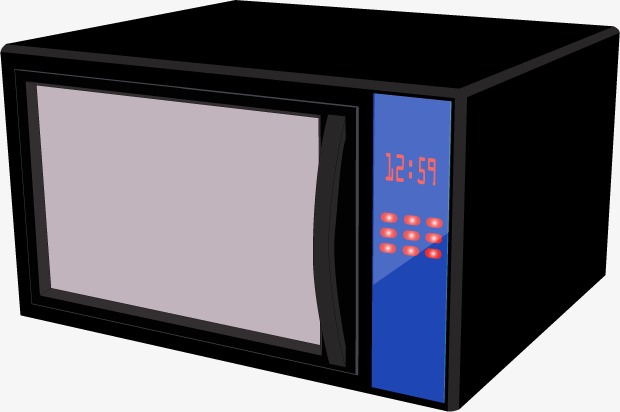 Vector Microwave, Hd, Vector, Black Free Png And Vector - Microwave, Transparent background PNG HD thumbnail