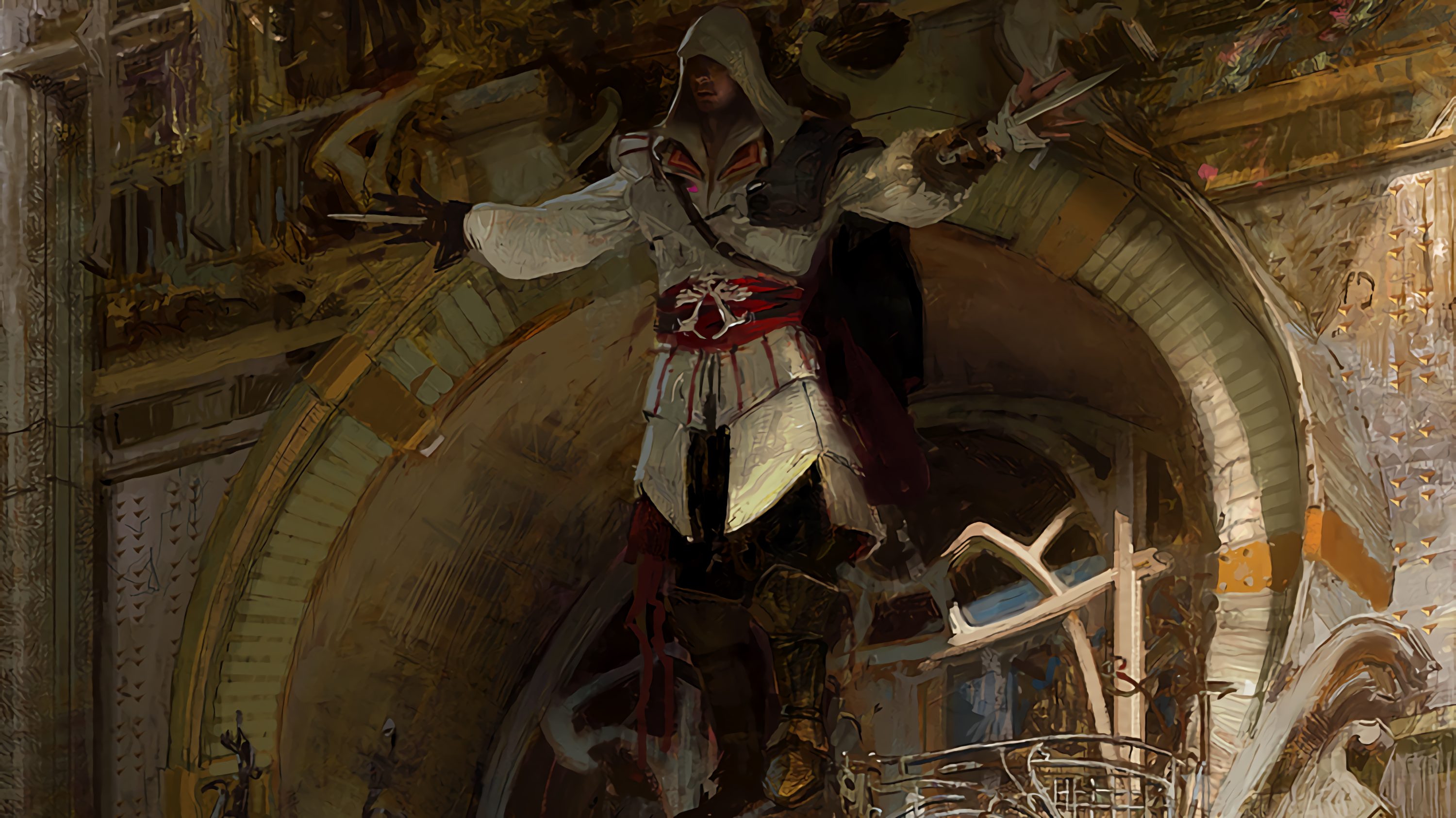 Temple Assassinu0027S Creed Ezio Auditore Da Firenze Assassinu0027S Creed Brotherhood Ancient History Middle Ages - Middle Ages, Transparent background PNG HD thumbnail