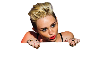 Miley Cyrus Png By Teshawnaawp - Miley Cyrus, Transparent background PNG HD thumbnail