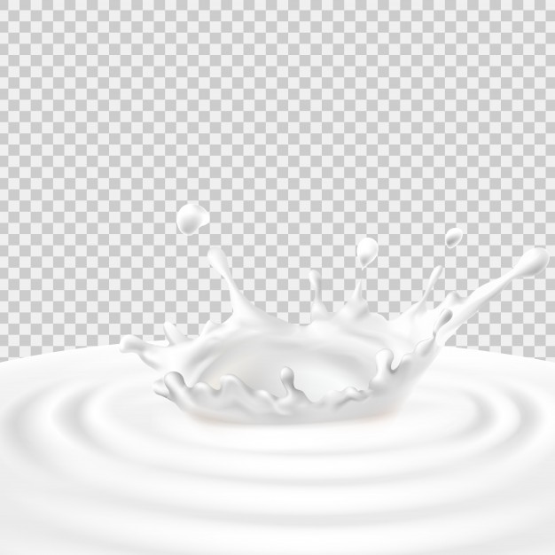 Vector Milk Splash And Pouring - Milk, Transparent background PNG HD thumbnail