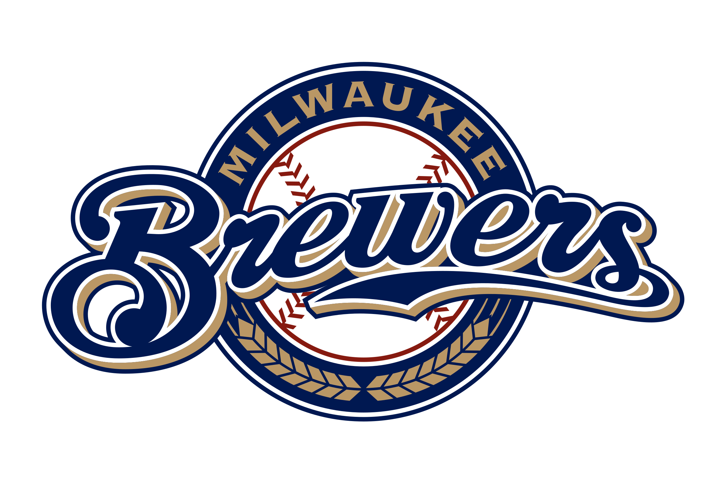 Milwaukee Brewers Logo dxf Fi