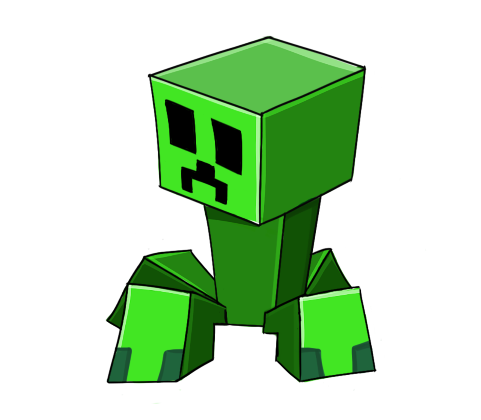 Minecraft Creeper Png PNG Ima