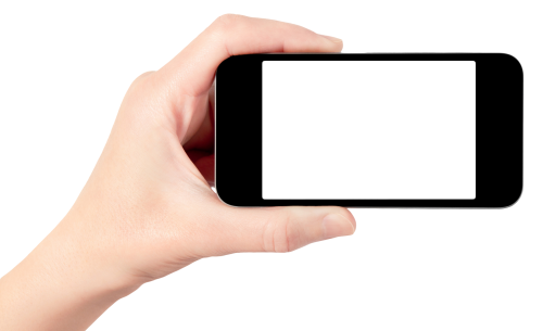 Mobile In Hand Png - Download Hand Holding Smartphone Png Image, Transparent background PNG HD thumbnail