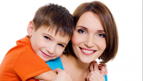 Boys Stay Close To Mom And Be A Good Citizen - Mom And Son, Transparent background PNG HD thumbnail