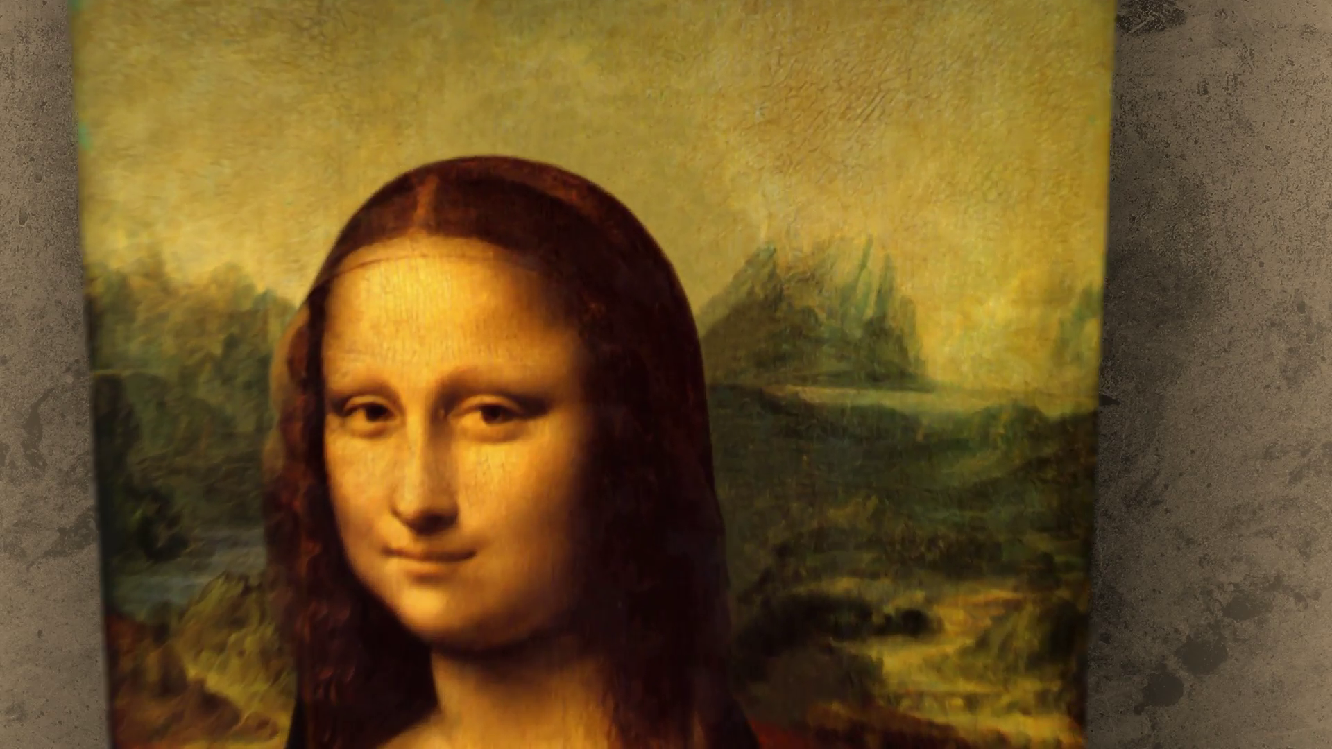 Mona Lisa Smile, A Funny Animation Of Leonardo Da Vinciu0027S Painting With Portrait Swinging And Making A Witty Eyebrow Sign At The End Motion Background   Hdpng.com  - Mona Lisa, Transparent background PNG HD thumbnail