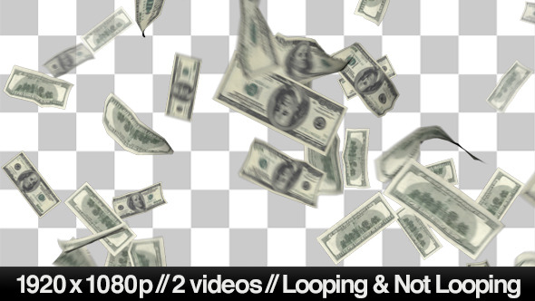Play Preview Video - Money Bills, Transparent background PNG HD thumbnail