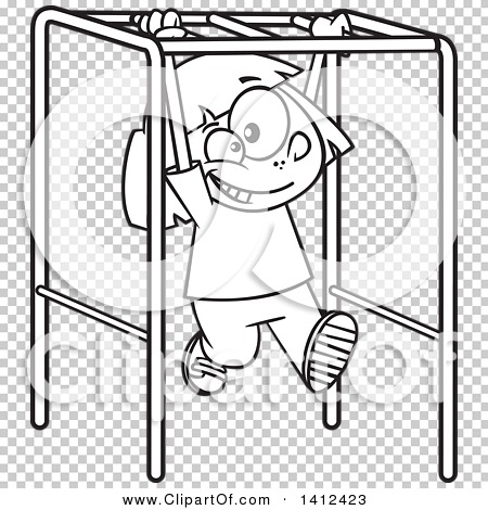 Rasters .jpg .png - Monkey Bars Black And White, Transparent background PNG HD thumbnail