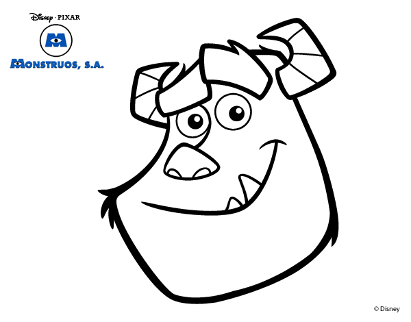 Drawing Monsters Inc 56.png [14.68 Hdpng.com  - Monster Inc Black And White, Transparent background PNG HD thumbnail
