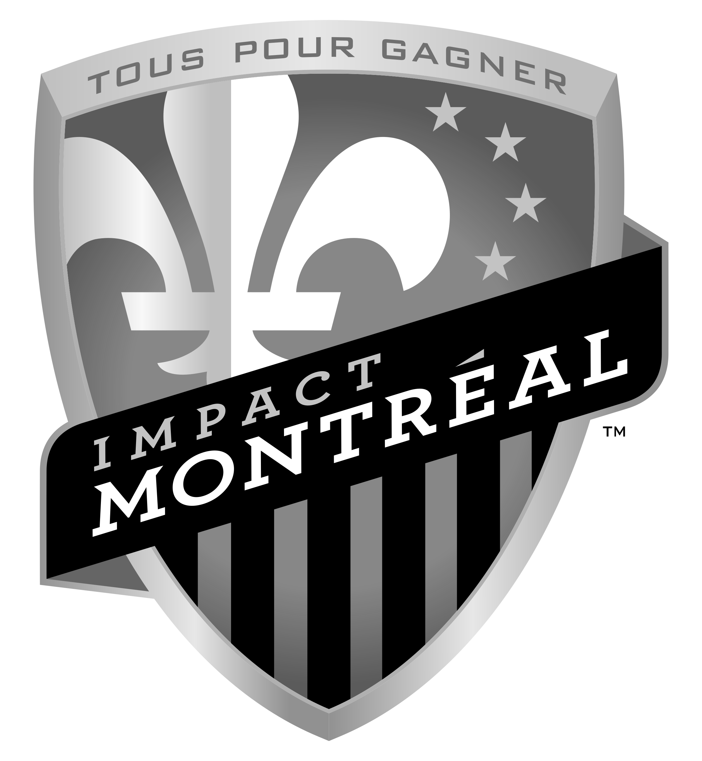 Montreal Impact Logo Black And White - Montreal Impact, Transparent background PNG HD thumbnail