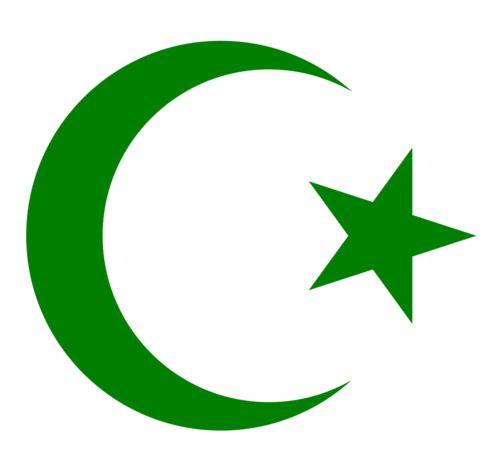Islam Wallpaper Called Star And Crescent Moon - Moon And Star, Transparent background PNG HD thumbnail