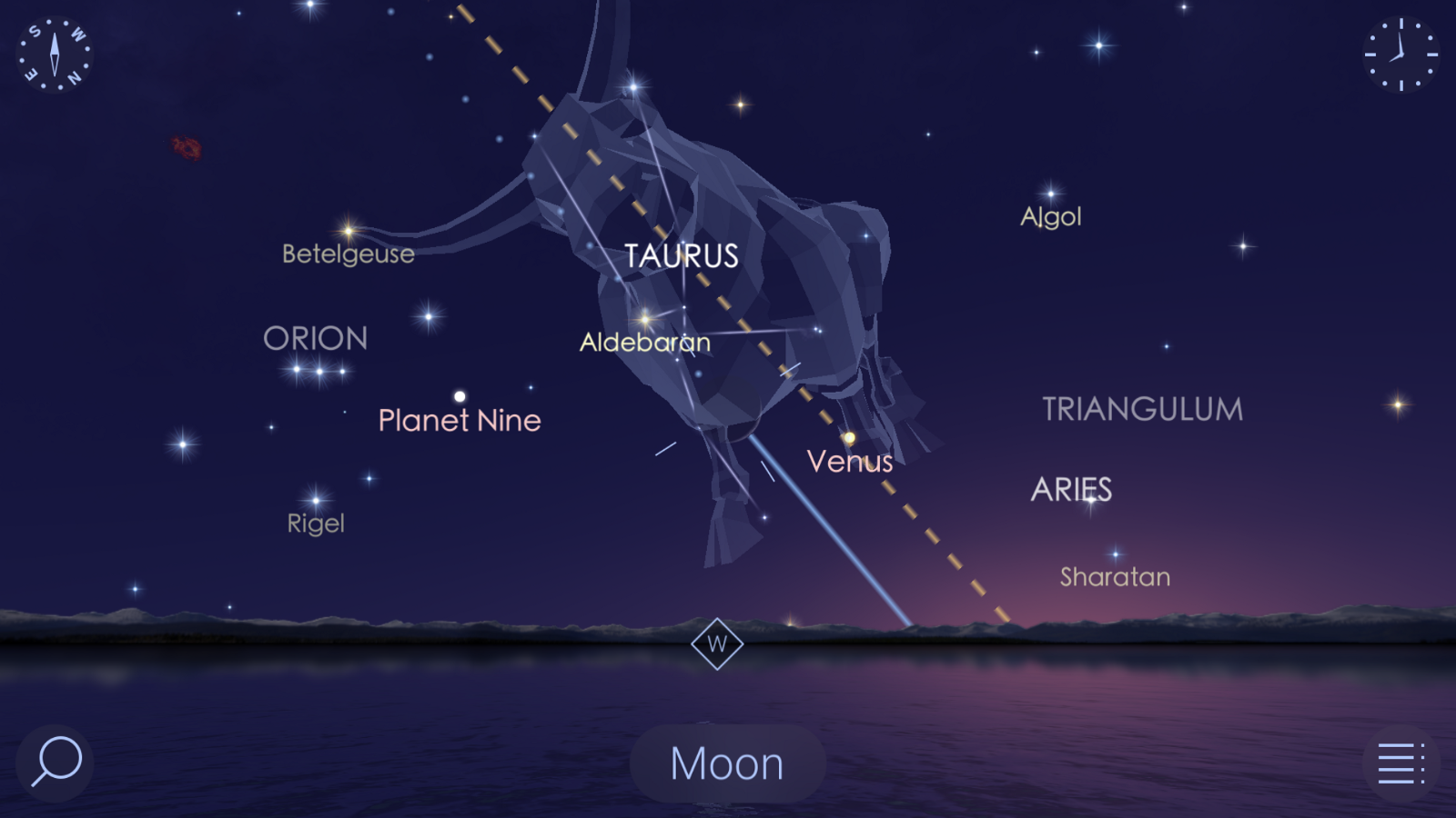 On Wednesday Evening, The Moon Will Cross Through The V Shaped Face Of Taurus The Bull, Shown Here At 9:45 Pm Local Time. Parts Of The World Will See The Hdpng.com  - Moon And Star, Transparent background PNG HD thumbnail