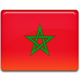 128X128 Px, Morocco Flag Icon 256X256 Png - Morocco, Transparent background PNG HD thumbnail
