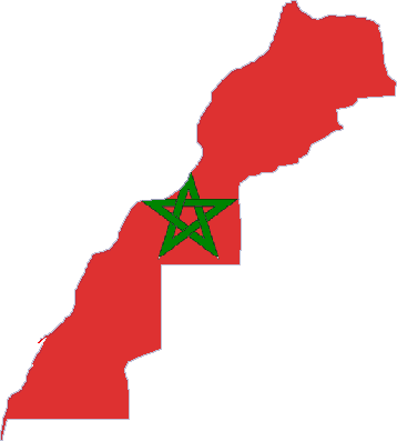 File:morocco Flag Map (Including Western Sahara).png - Morocco, Transparent background PNG HD thumbnail