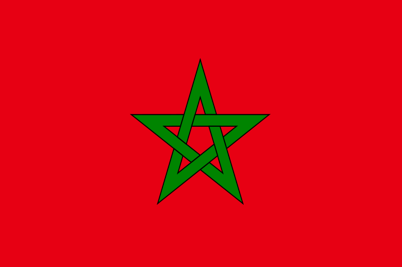 Flag Of Morocco.png - Morocco, Transparent background PNG HD thumbnail