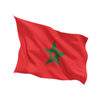 Morocco Flag Png Clipart Png Image - Morocco, Transparent background PNG HD thumbnail