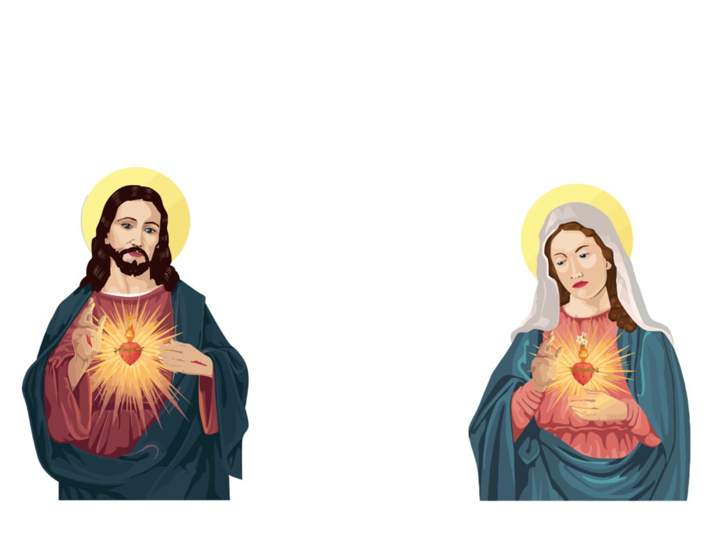 Jesus And Mother Mary Vector 154 By Minayoussefsaleb Hdpng.com  - Mother Of Jesus, Transparent background PNG HD thumbnail