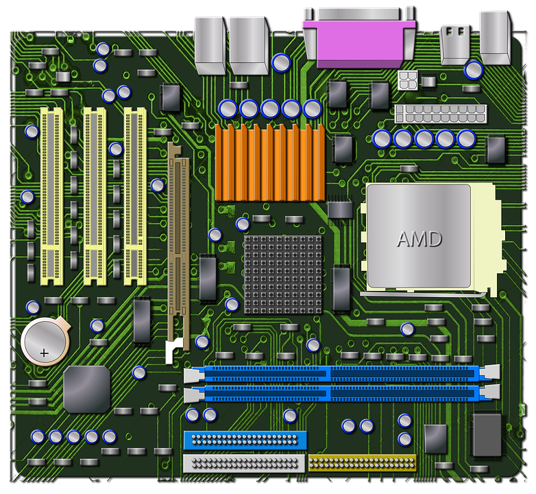 Motherboard, Pc, Computer, Amd - Motherboard, Transparent background PNG HD thumbnail