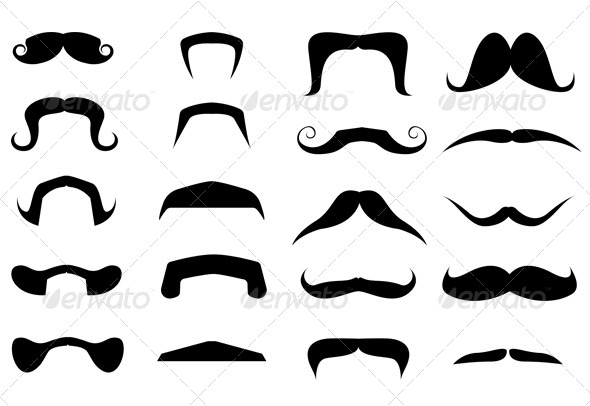 Mustache Style Collection   Miscellaneous Characters - Moustache Styles, Transparent background PNG HD thumbnail