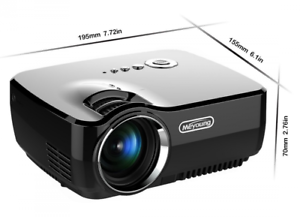 Image Is Loading Meyoung Home Projector Hd Video 1200 Lumens 150  - Movie Night, Transparent background PNG HD thumbnail