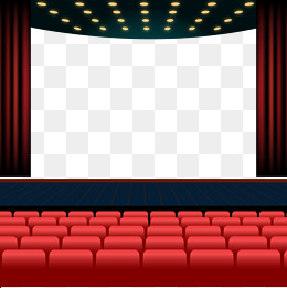 Movie Theatre Png Hd - Vector Theatre, Curtain, Red Chair, Stage Png And Vector, Transparent background PNG HD thumbnail