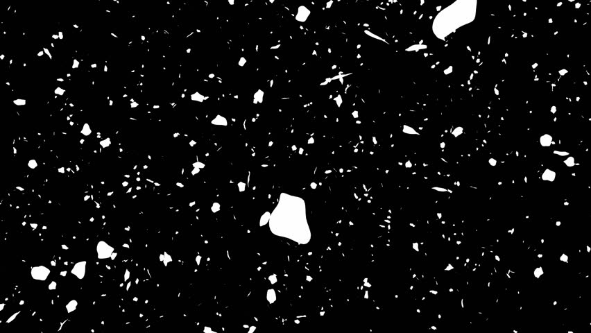 Animated Heavy Falling Snow Flakes On Transparent Background 3. High Angle Shot. (Alpha - Moving, Transparent background PNG HD thumbnail