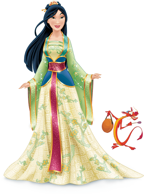 Cartoon Disney Mulan Clipart.