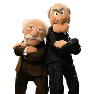 Statler And Waldorf - Muppets, Transparent background PNG HD thumbnail