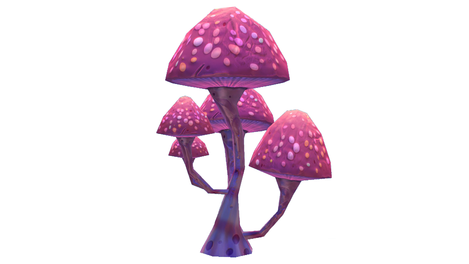Pink Mushroom Flora.png - Mushroom, Transparent background PNG HD thumbnail