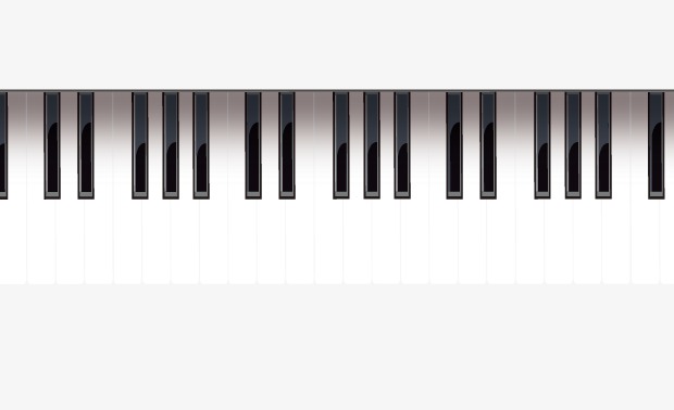Vector Black And White Piano Keys, Hd, Vector, Music Png And Vector - Music Keyboard, Transparent background PNG HD thumbnail