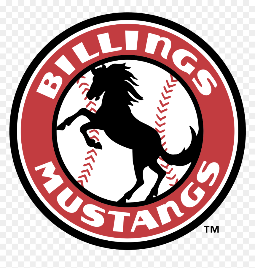 Billings Mustangs Logo   Emblem, Hd Png Download   Vhv - Mustang, Transparent background PNG HD thumbnail