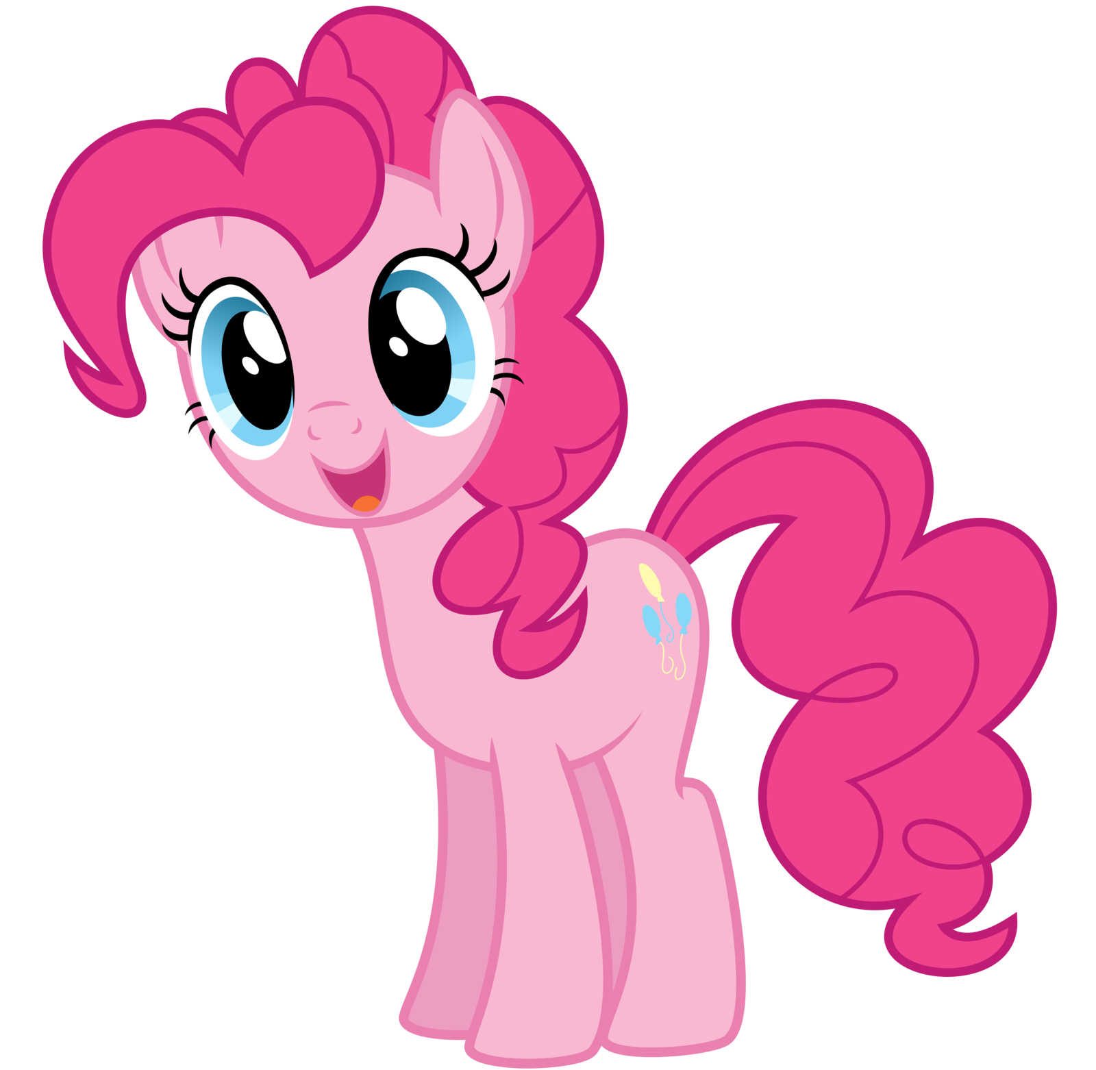 Image   Fanmade Happy Pinkie Pie By Thatguy1945.png | My Little Pony Friendship Is Magic Wiki | Fandom Powered By Wikia - My Little Pony, Transparent background PNG HD thumbnail