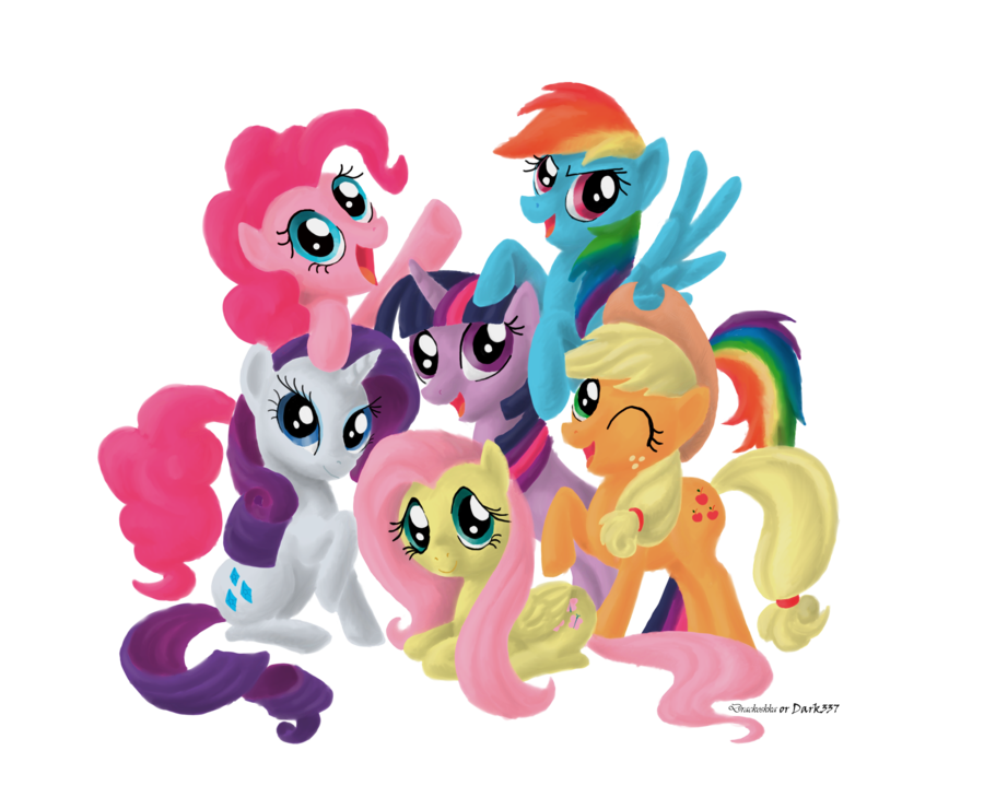 My Little Pony By Dark337 Hdpng.com  - My Little Pony, Transparent background PNG HD thumbnail