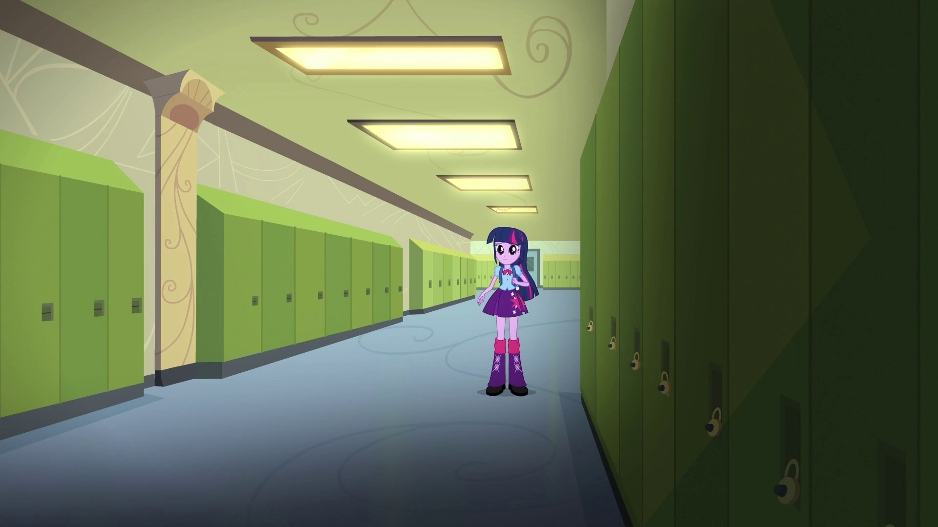 Twilight In A Dark Hallway Eg.png - My School, Transparent background PNG HD thumbnail
