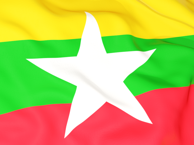 Myanmar Flag Png Hdpng.com 640 - Myanmar Flag, Transparent background PNG HD thumbnail